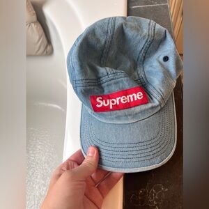Supreme denim hat